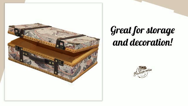 アンティーク風 世界地図⁈ バッグ 箱 51Lk41O+z+L.jpg